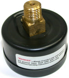 New 2" Dial Utility Pressure Gauge 1/4" Npt 0 - 200 Psi 0-14Bar -12 Available