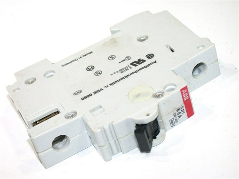 ABB 6 AMP 1 POLE CIRCUIT BREAKER DIN MT S271 K6A- 4 available