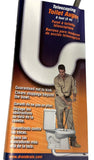 Drain Brain I-T6FL Teletube Closet Auger 6' Telescopic Toilet Pipe Cleaner