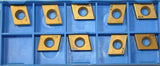 Lot of 9 New Valenite Indexable Milling Carbide Inserts CDEW-322.42L V1N