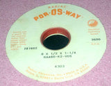 New Radiac  RAA60-K2-V0S  K303 Pink Grinding Wheel  8" X 1/2" X 1-1/4"  3600 RPM