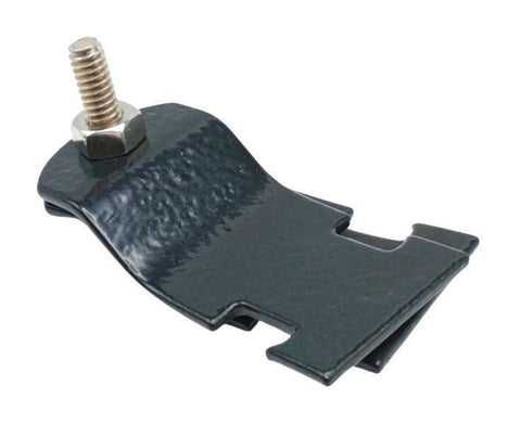 Lot of (2) Robroy Plastibond PBC105-3/4  3/4" PVC Coated Strut Pipe Strap - Gray