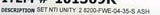 Nortel Unity II Single Line Corded Business Telephone - Ash NT4L21AA
