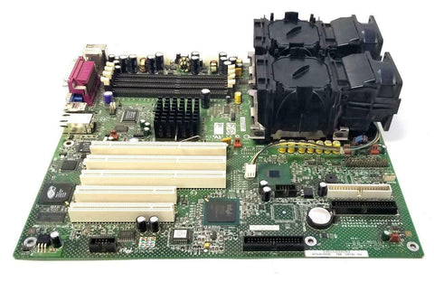 Intel SE7501CW2 Server Board W/ Dual Heat Sinks and Cooling Fans