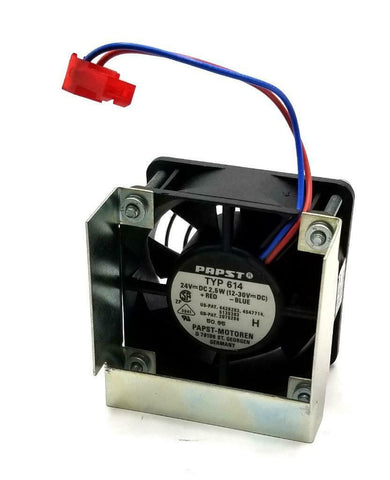 Papst 614 Cooling Fan 24 VDC 2.5 W W/ Grill and Mounting Bracket