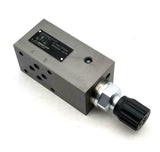 Wandfluh QZDSA06-P-6,3 2 Way Flow Control Valve and Sandwich 350 Bar
