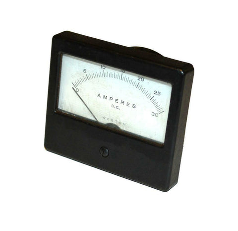 WESTON 2621030 PANEL METER 0-30 DC AMPERES