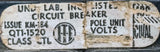 ITE QT1-1520 Molded Case Circuit Breaker 15/20A 120/240VAC 1 Pole