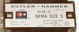 CUTLER-HAMMER 3 PHASE CONTACTOR 270 AMP NEMA SIZE 5 MODEL C10GN3