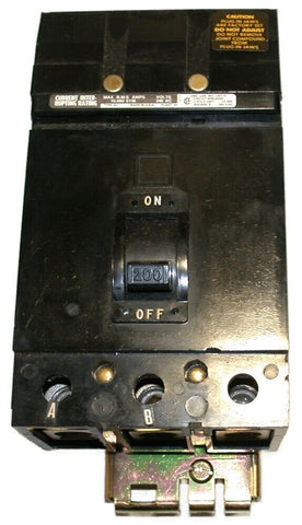 Square D 200 Amp 240 Volt 3 Pole I-Line Circuit Breaker Q2-32200 NIB