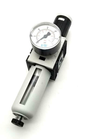 Airtec FRY-937-10-5-1201 Pneumatic Filter/ Regulator 7-145 PSI 3/8"