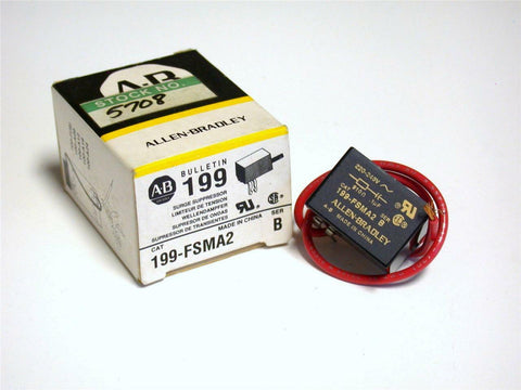 NEW ALLEN BRADLEY AB SURGE SUPPRESSOR MODEL 199-FSMA2 (2 AVAILABLE)