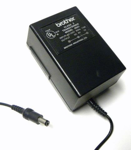 BROTHER 0501 CLASS 2 TRANSFORMER -6 VDC @ 1 AMP