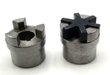 Boston Gear FC25-1-1/8 Complete Coupling 1-1/8" Bore W/ Coupling Spider