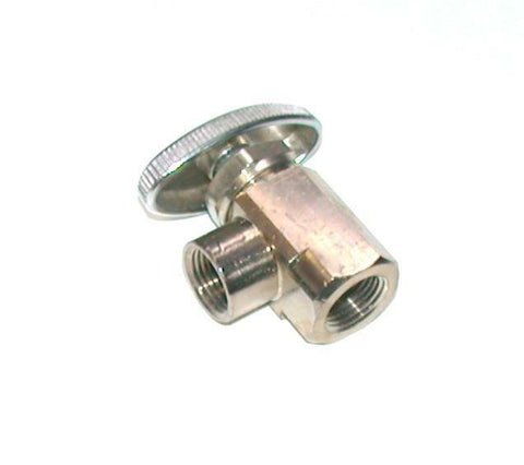 BOB  A62  CHROME VALVE ANGLE STOP 3/8 FIP X 3/8 FIP