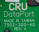 CRU Dataport 8441-5000-0500 Keylock Data Carrier 1 Slot W/ Sata II Adapter