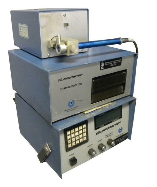 PRECISION DEVICES SURFOMETER PDA-321-FO W/ GRAPHIC PLOTTER & PROBE - S