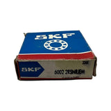 SKF 6002 2RSNRJEM Rubber Sealed Deep Groove Ball Bearing 15mm X 32mm X 9mm