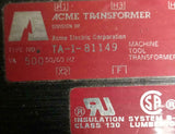 Acme TA-1-81149 Transformer With Type 1 Enclosure 500VA 50/60HZ