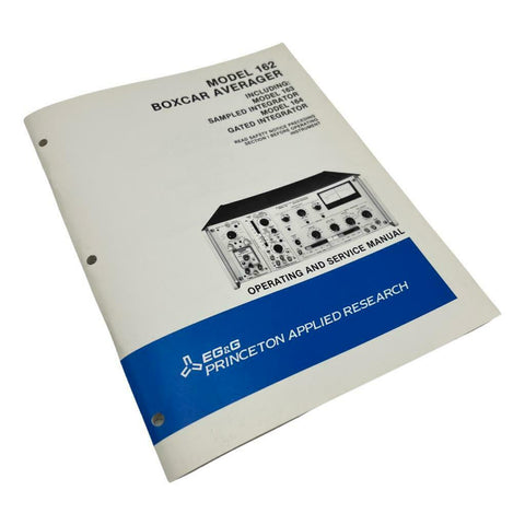 EG&G Model 162 Boxcar Averager Instruction Manual