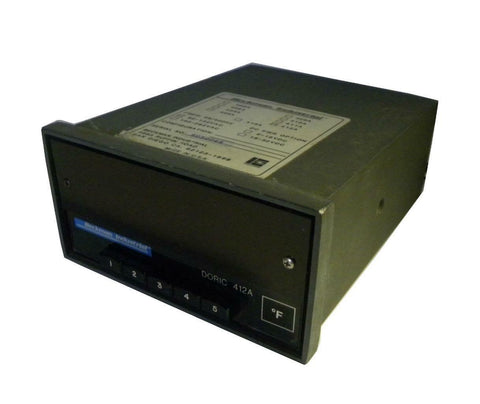 BECKMAN INDUSTRIAL DORIC 412A TEMPERATURE METER