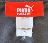 Puma Men's I Love Boston Baseball Black Short Sleeve Shirt Size Medium