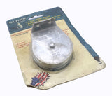 Block 02058  2" Single Sheave Flat Mount Pulley For 3/16" Cable 600 Lb. Capacity