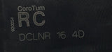 RC Coroturn DCLNR-16-4D Indexable Lathe Tool Holder RH 1" Shank 5.5" OAL