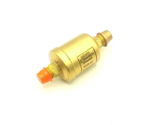 New Henry  891B-1/2  Refrigerant Strainer Valve 1/2" NPT Made in USA