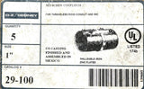 O-Z/Gedney 29-100 1" Rigid Conduit Set-Screw Coupling Malleable Iron  Box of (5)