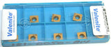 Lot of 10 New Valenite Carbide Tin Coat Inserts SPMW 2.522 V1N