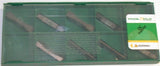 Lot of 9 New Tool-Flo Deep Grooving 1/4" Insert VDB 250 AG15 AC3A