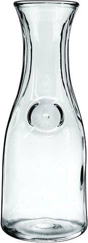 Anchor Hocking 139UR 4-1/8" x 11" Glass Wine Carafe Decanter Pitcher 1 Liter