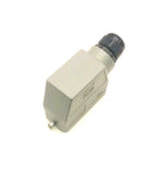 Harting  Han 16 E-M  Connector Hood W/Male insert 16-Pin 16 Amp 500 VAC