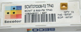 Lot of 9 New Seco Indexable Coated Carbide Turning Inserts SCMT070308-F2 TP40