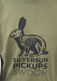 Tultex Men's Silversun Pickups Swoon Green Short Sleeve Shirt Size Large