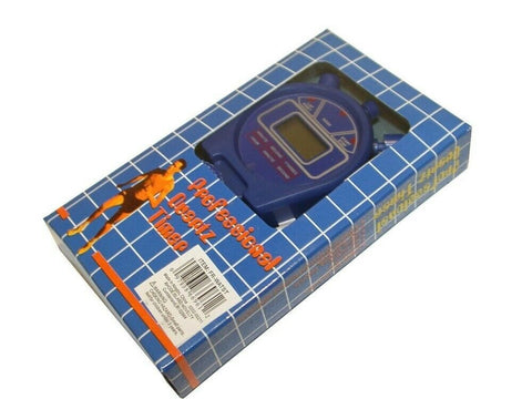 NEW PROFESSIONAL QUARTZ TIMER STOP WATCH SPORT AND EXERCISE