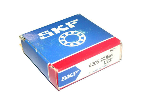 BRAND NEW IN BOX SKF BALL BEARING 6205 2ZJEM (2 AVAILABLE)