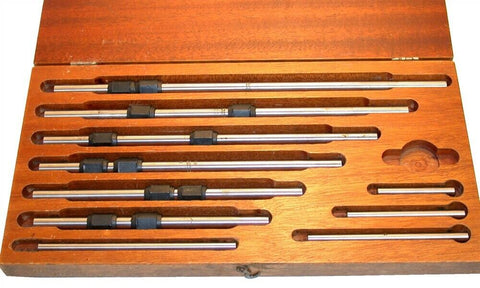 Brown & Sharpe 1- 11 inch Range 10 pc. Master Gage Standard Set w/Case 655