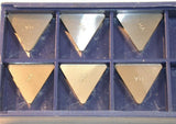 Lot of 6 New Stellram Indexable Turning Carbide Inserts TPG433 HA