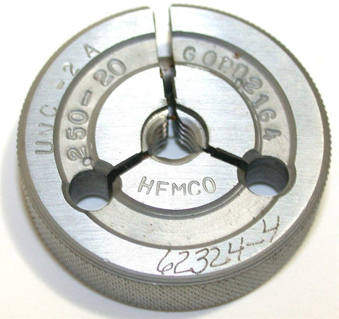 HEMCO GO THREAD RING GAGE 1/4"-20 UNC-2A