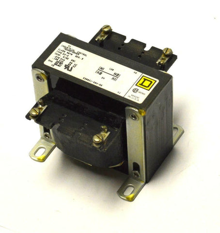 SQUARE D E-02 CLASS 9070 INDUSTRIAL CONTROL TRANSFORMER 120 VAC