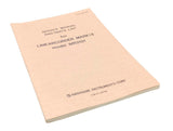 Watanabe Instruments WR3101 Linearcorder Parts List & Service Manual Volume II