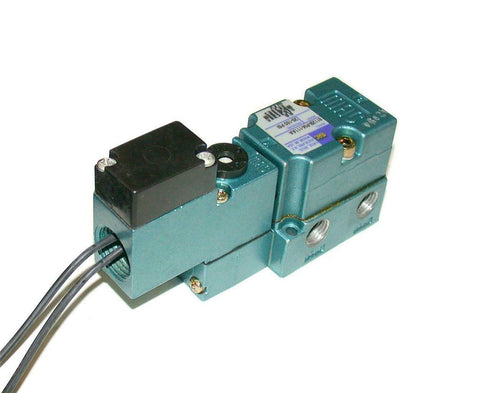 New Mac  6112B-PM-111AA  Solenoid Valve 110/120 VAC 6.8 Watts