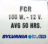 Sylvania Blue Dot FCR Halogen Projector Lamp 100W-12V 50 Hour Bulb Life