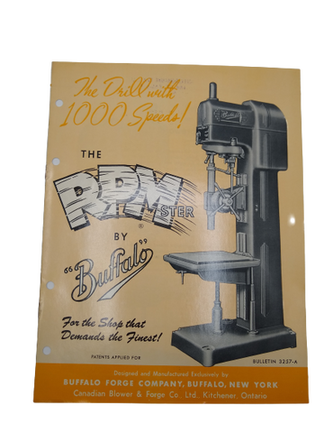Buffalo Forge Company- RPMSTER Bulletin 3257-A