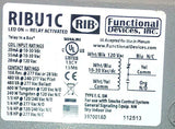 Functional Devices  RIBU1C  Enclosed Relay 120 VAC Made in USA
