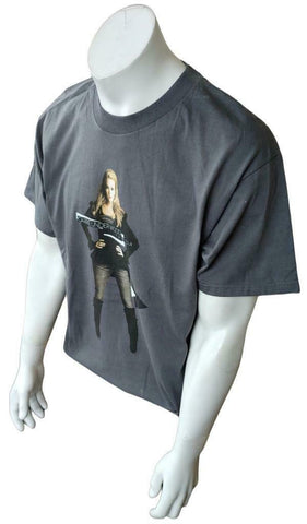 Alstyle Carrie Underwood Play on Tour 2010 Black Short Sleeve Shirt Size L