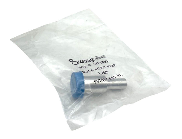 Parker/Swagelok UHP Long Tube Butt Weld Gland Fitting - SS 1/4" VCR Male To 1/4" Tube (Electropolished)