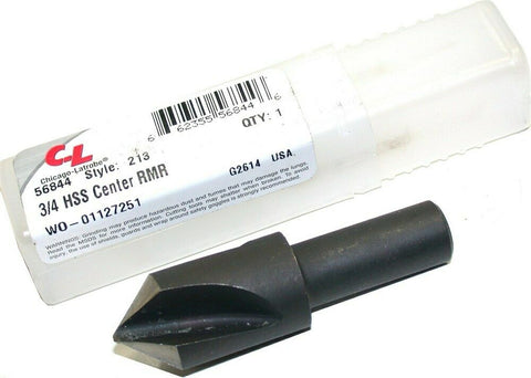 Up to 2 New Chicago-Latrobe 3/4" HSS 3 Flute Countersinks 56844